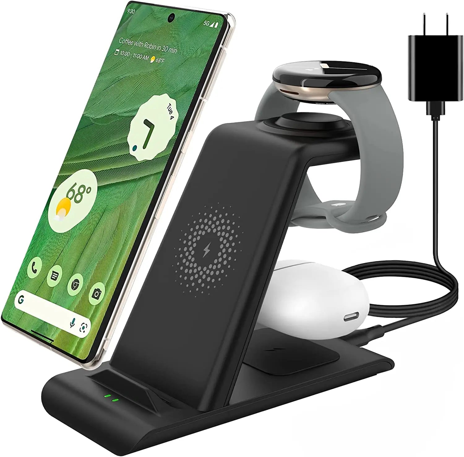 3 in 1 Wireless Charger for Google Pixel Ecosystem - FonKayz