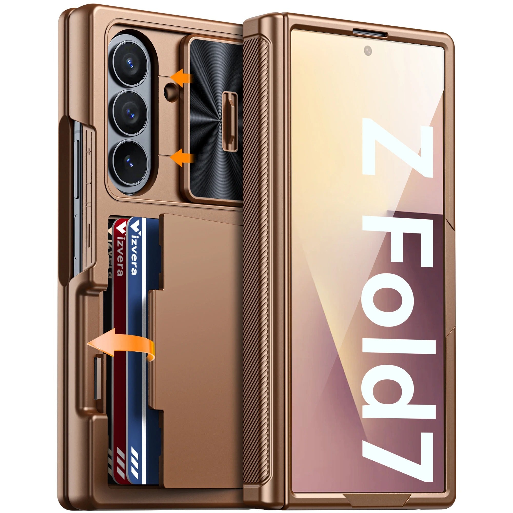 VaultCase® – Galaxy Z Fold 7 / 6 RFID Wallet Protection Case