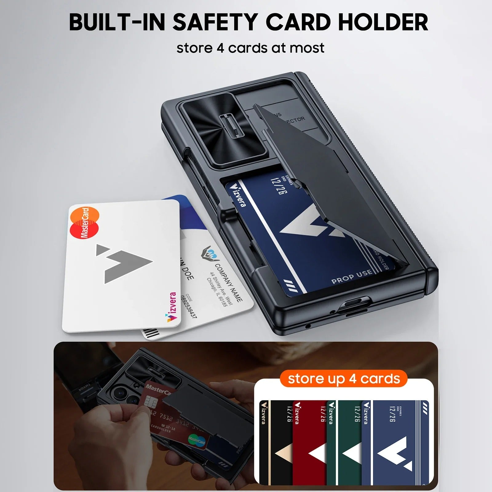 VaultCase® – Galaxy Z Fold 7 / 6 RFID Wallet Protection Case