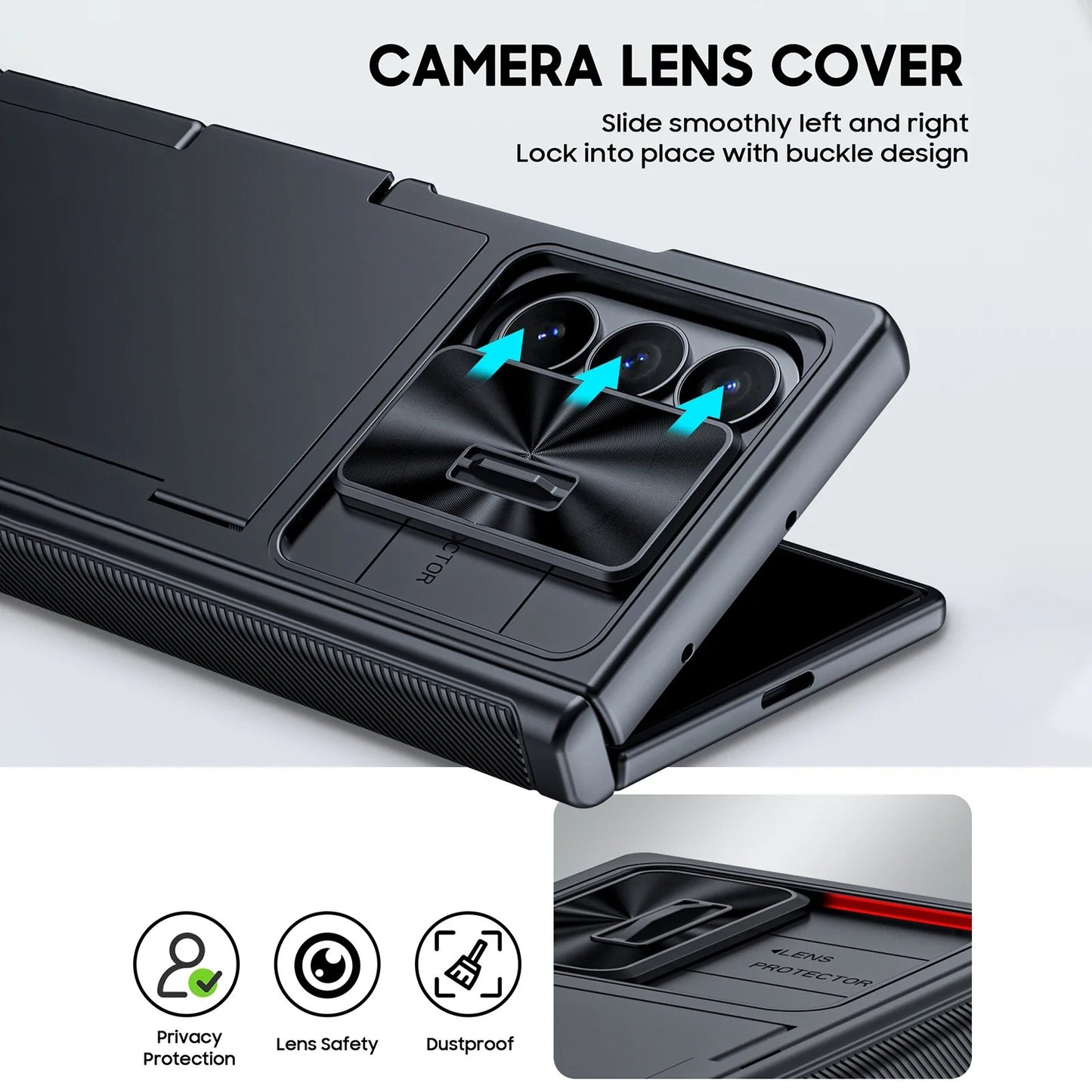 VaultCase® – Galaxy Z Fold 7 / 6 RFID Wallet Protection Case